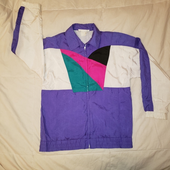 I.P CONNECTION Jackets & Blazers - Vtg Windbreaker Jacket Colorful